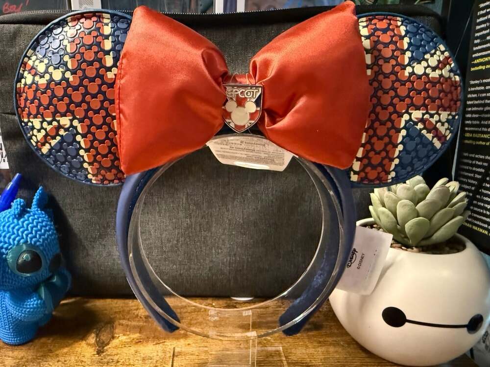 NWT Disney Epcot World Showcase United Kingdom Minnie Ears